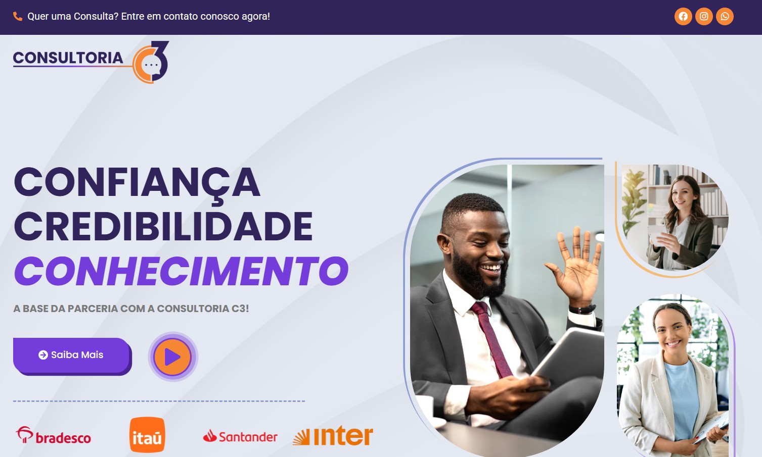 Exemplo de landing page de alta conversão