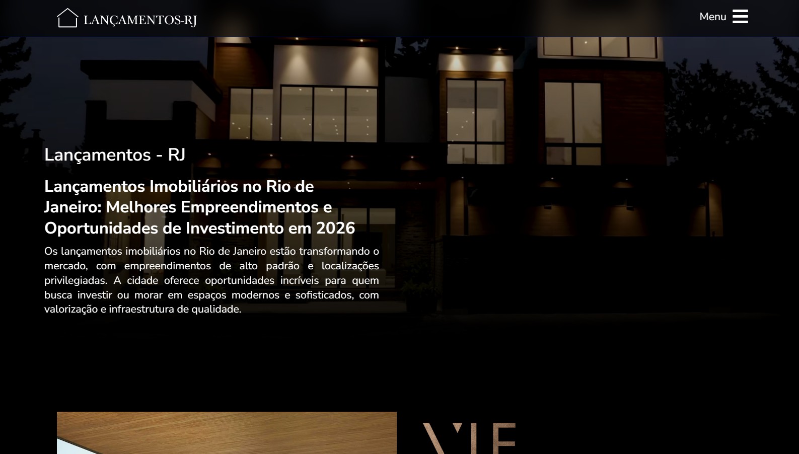 Exemplo de portal digital